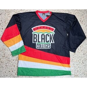 Jimmy Jazz Support Black Colleges #12‎ Hockey Jersey Size 2XL